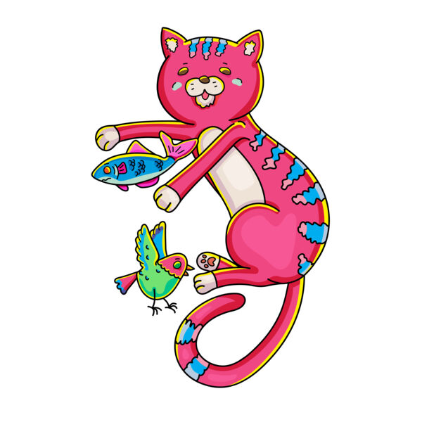 Red Cat & Friends Thumbnail