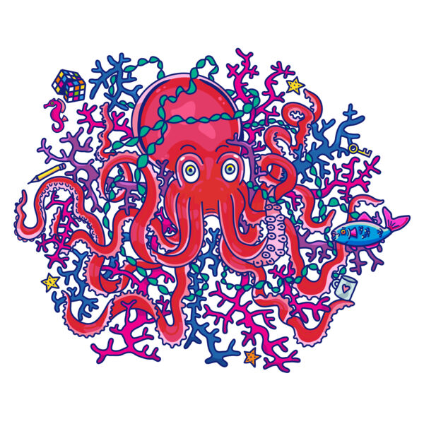 Tangled Octopus Thumbnail