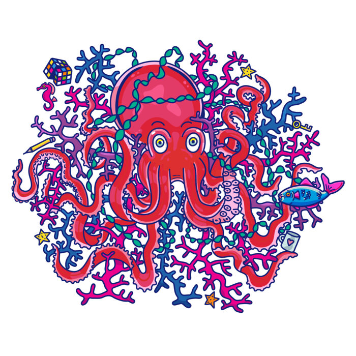 Tangled Octopus Thumbnail