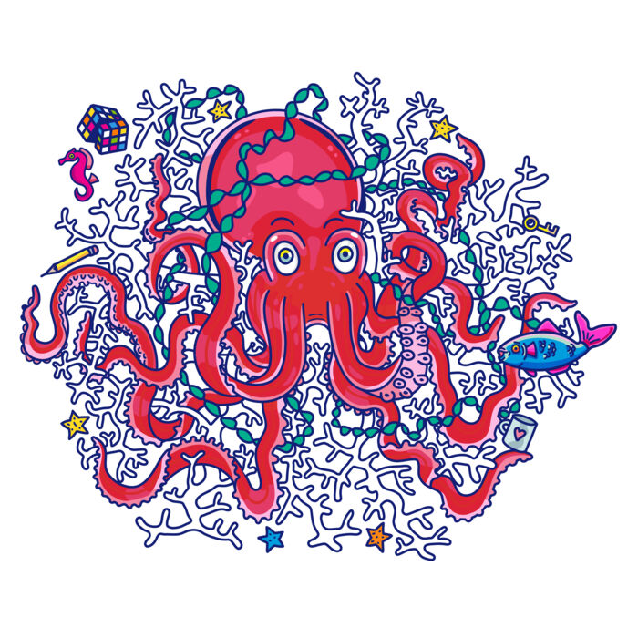 Tangled Octopus V2 Thumbnail