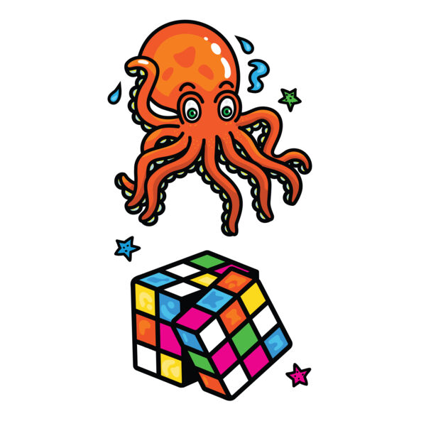 Octo Cube - Orange Thumbnail