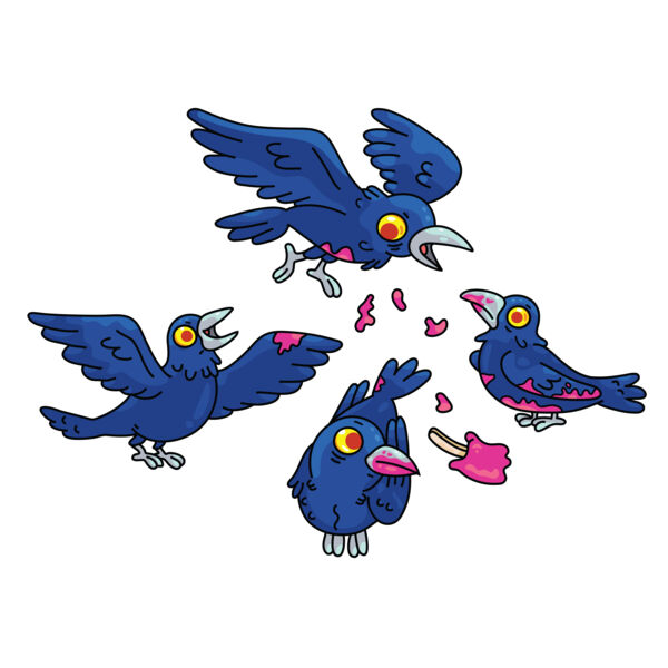 Hungry Crows Thumbnail