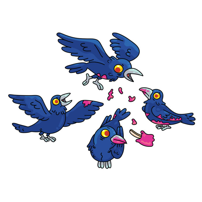 Hungry Crows Thumbnail