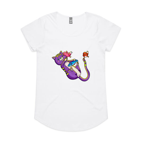 Purple Cat - AS Colour - Women's 'Mali' Scoop Tee Thumbnail
