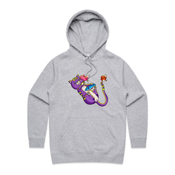 Purple Cat - AS Colour - Women's Supply Hood Thumbnail