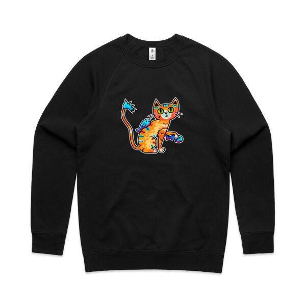 Cat&Fish - AS Colour - Men's Supply Crew Sweatshirt Thumbnail