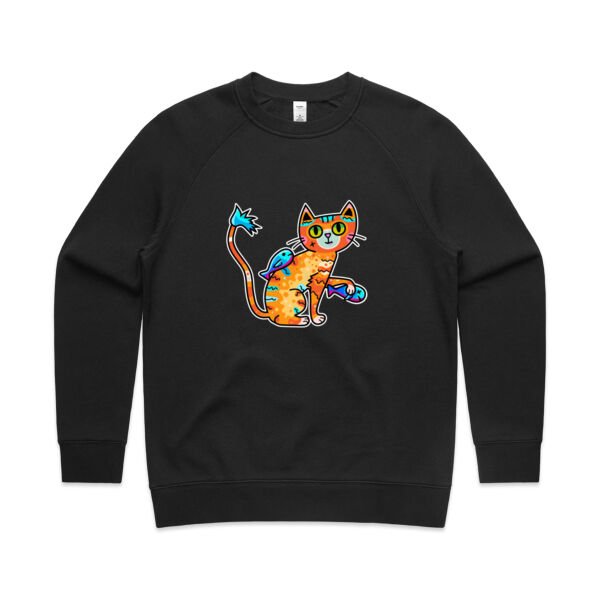 Cat&Fish - AS Colour - Women's Supply Crew Thumbnail