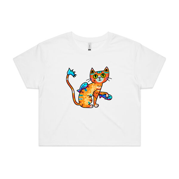 Cat&Fish - AS Colour - Women's Crop Tee Thumbnail