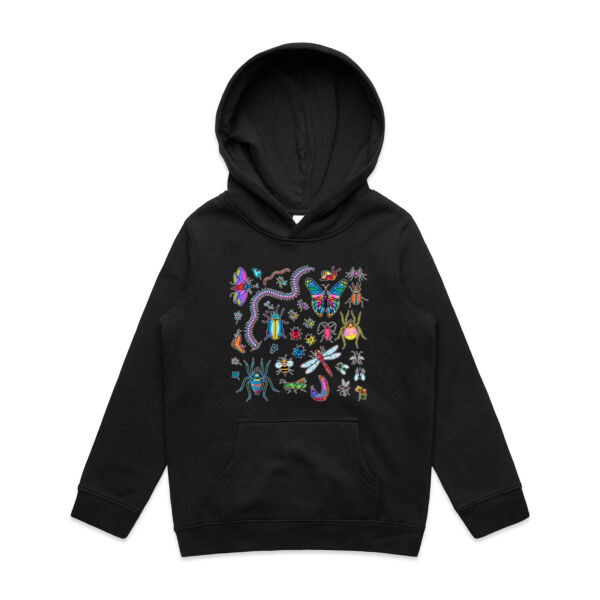 Creepy Crawly - AS Colour - Youth Supply Hood Sweatshirt Thumbnail