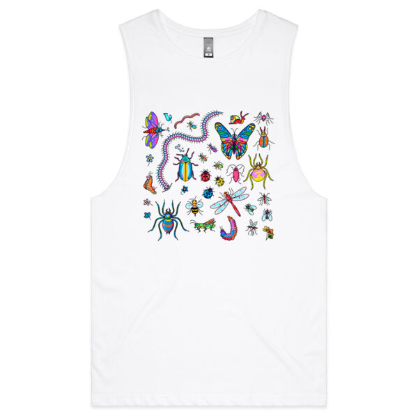 Creepy Crawly - AS Colour - Barnard Tank Top - Muscle Tee Thumbnail