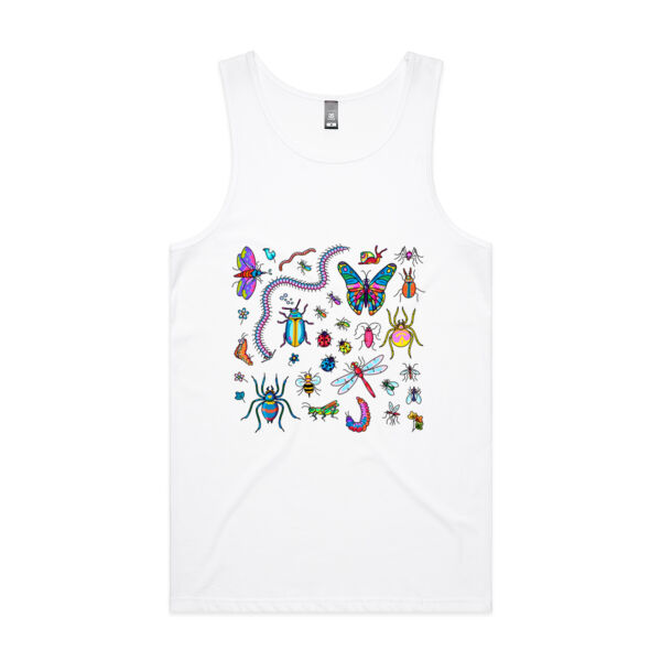 Creepy Crawly - AS Colour - Men's Lowdown Singlet Thumbnail