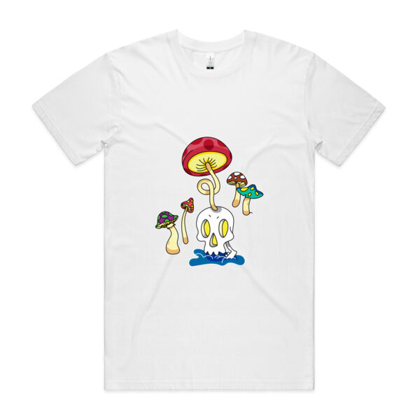 Skull Shroom - AS Colour - Organic Staple Tee Thumbnail