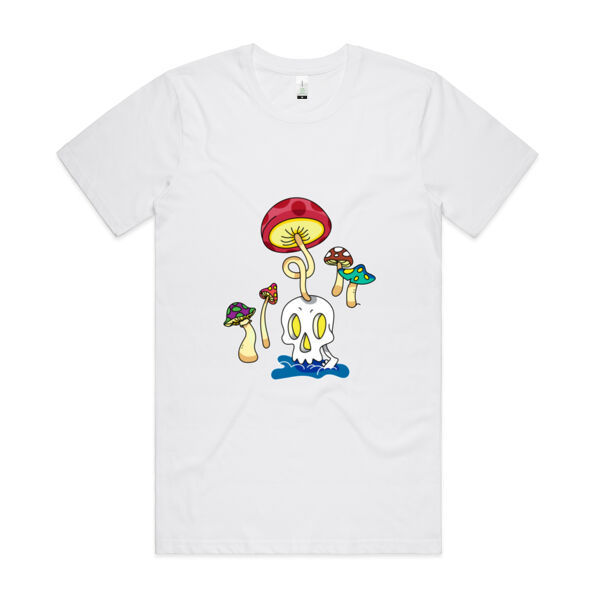 Skull Shroom - AS Colour - Organic Cotton Unisex Tee Thumbnail