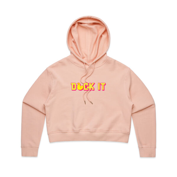 Duck It - AS Colour - Women's Crop Hood Thumbnail