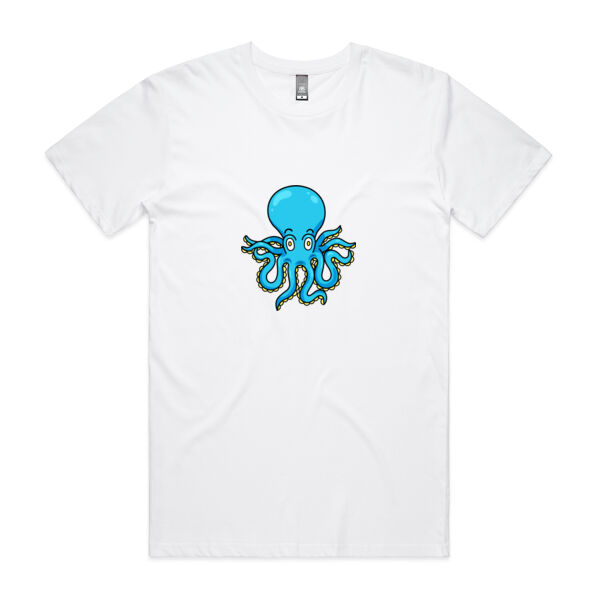 Blue Octopus - AS Colour - Staple Crew Tee (Premium) Thumbnail
