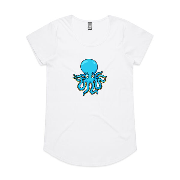 Blue Octopus - AS Colour - Women's 'Mali' Scoop Tee Thumbnail
