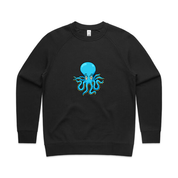 Blue Octopus - AS Colour - Women's Supply Crew Thumbnail