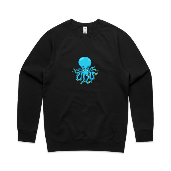Blue Octopus - AS Colour - Men's Supply Crew Sweatshirt Thumbnail
