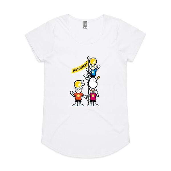 Eggscellent - AS Colour - Women's 'Mali' Scoop Tee Thumbnail