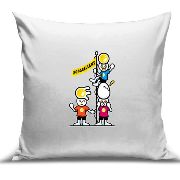 Eggscellent - Cushion Cover - 100% Linen Thumbnail