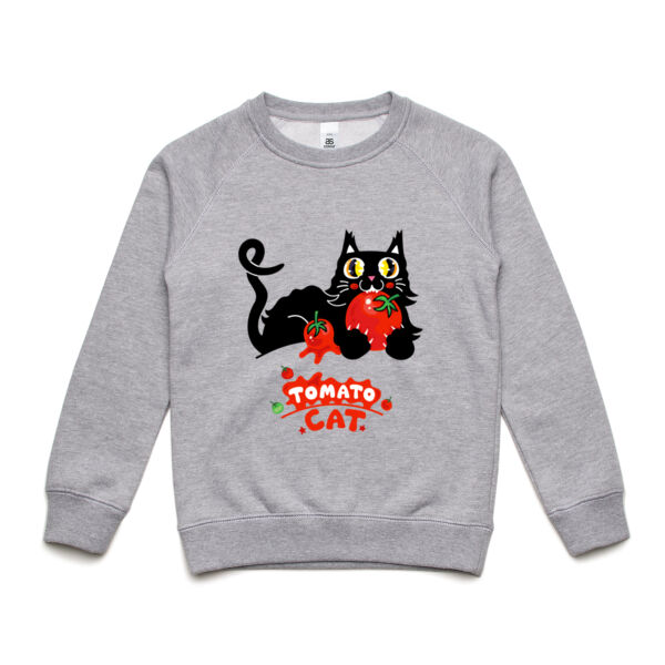 Tomato Cat - AS Colour - Youth Supply Crew Sweatshirt Thumbnail
