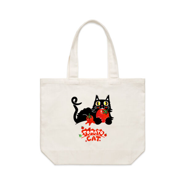 Tomato Cat - AS Colour Shoulder Tote Bag Thumbnail