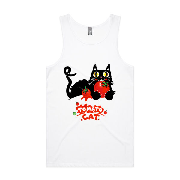 Tomato Cat - AS Colour - Men's Lowdown Singlet Thumbnail