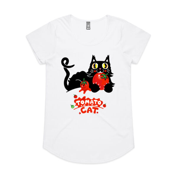 Tomato Cat - AS Colour - Women's 'Mali' Scoop Tee Thumbnail