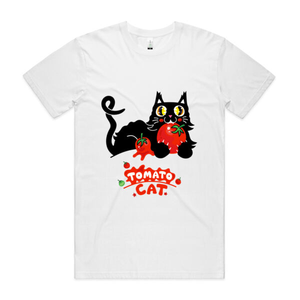 Tomato Cat - AS Colour - Organic Staple Tee Thumbnail