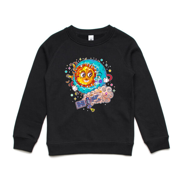 Sun & Moon - AS Colour - Youth Supply Crew Sweatshirt Thumbnail