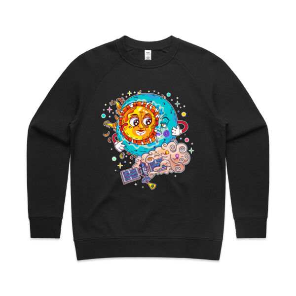 Sun & Moon - AS Colour - Women's Supply Crew Thumbnail