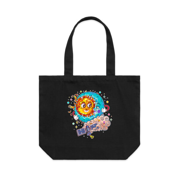 Sun & Moon - AS Colour Shoulder Tote Bag Thumbnail