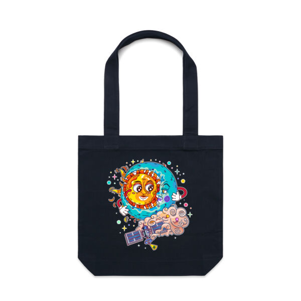 Sun & Moon - AS Colour - Canvas Tote 'Carrie' Bag  Thumbnail