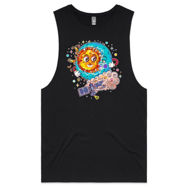 Sun & Moon - AS Colour - Barnard Tank Top - Muscle Tee Thumbnail