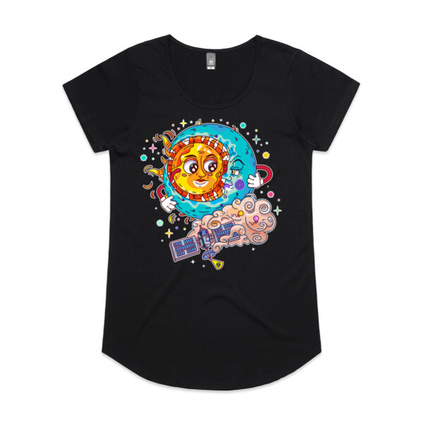Sun & Moon - AS Colour - Women's 'Mali' Scoop Tee Thumbnail