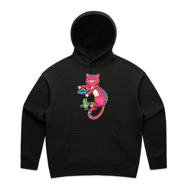 Red Cat & Friends - AS Colour - Women's Relax Hood Thumbnail