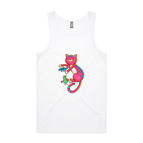 Red Cat & Friends - AS Colour - Men's Lowdown Singlet Thumbnail