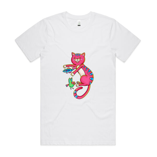 Red Cat & Friends - AS Colour - Organic Cotton Unisex Tee Thumbnail