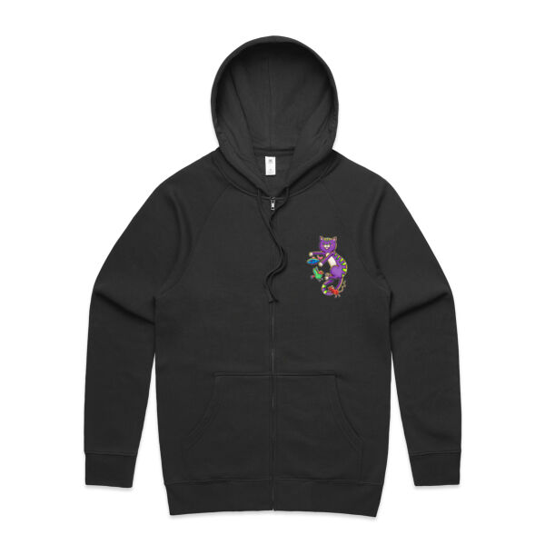 Purple Cat & Friends - AS Colour Official Zip Hoodie Thumbnail