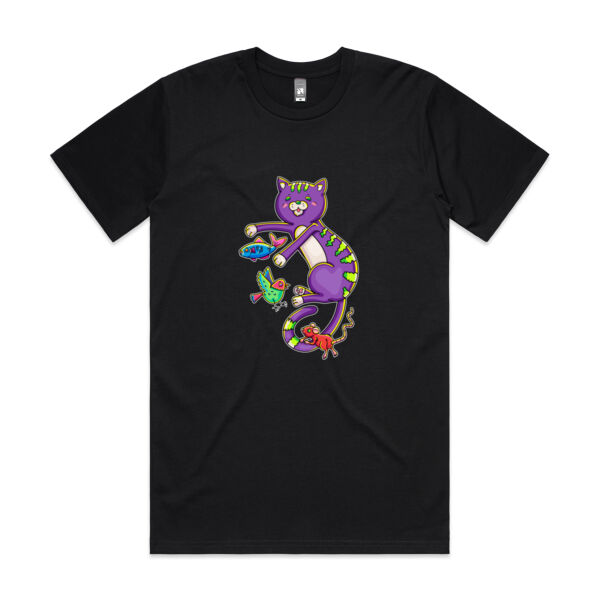 Purple Cat & Friends - AS Colour - Classic Tee Thumbnail