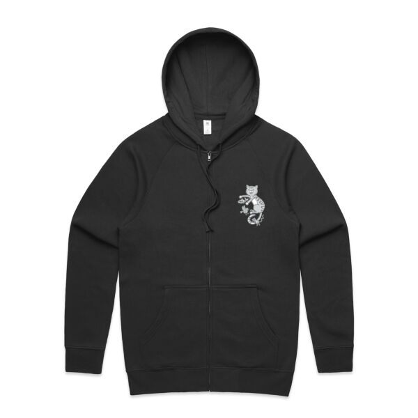 B&W Cat & Friends - AS Colour Official Zip Hoodie Thumbnail