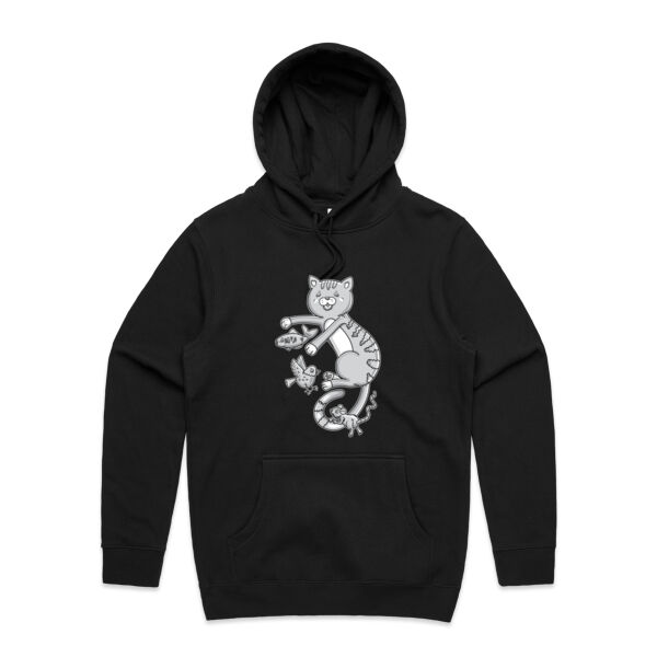 B&W Cat & Friends - AS Colour - Stencil Hood - Unisex Thumbnail