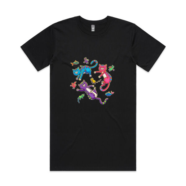 Cat Trio & Friends - AS Colour - Tall Tee Thumbnail
