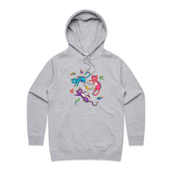 Cat Trio & Friends - AS Colour - Women's Supply Hood Thumbnail