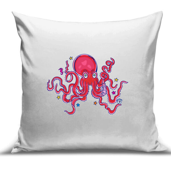 INK-redibly Armed - Cushion Cover - 100% Linen Thumbnail