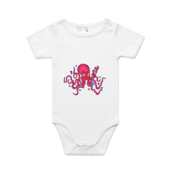 INK-redibly Armed - AS Colour - Staple Crew Tee (Premium) - AS Colour - Baby 'Mini-me' Onesie Romper Thumbnail