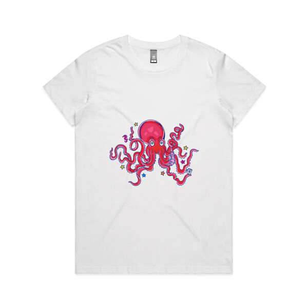 INK-redibly Armed - AS Colour - Staple Crew Tee (Premium) - AS Colour - Women's Maple Tee Thumbnail