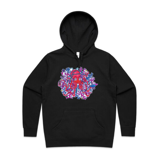 Tangled Octopus - AS Colour - Women's Stencil Hood Thumbnail