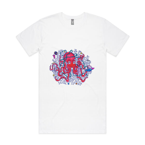 Tangled Octopus V2 - AS Colour - Tall Tee Thumbnail