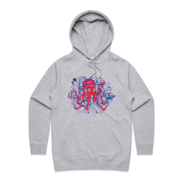 Tangled Octopus V2 - AS Colour - Women's Supply Hood Thumbnail